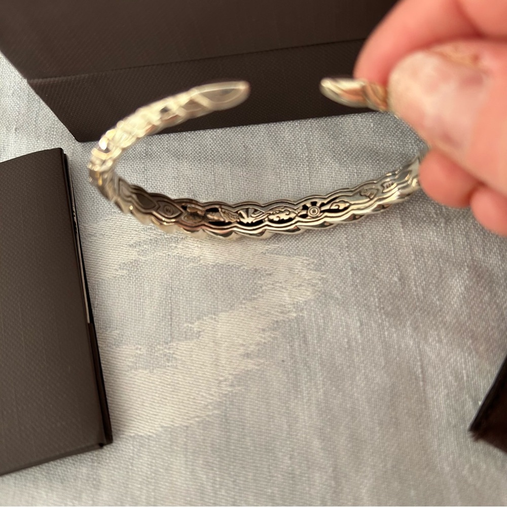 John Hardy Legends Naga collection Sterling silver size M cuff bracelet EUC! - Picture 12 of 16